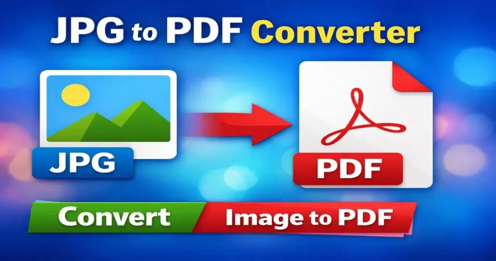 JPG to PDF converter online tool to convert image and photo to PDF